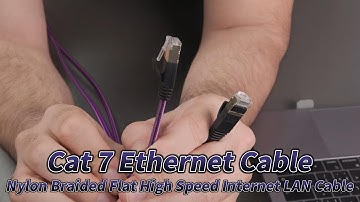 ⚡ J&D Cat 7 Ethernet Cable – High-Speed, Low Latency! 🔥