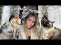 Wholesome weekend in amsterdam  thrifting healthy recipes  cats  dena simaite