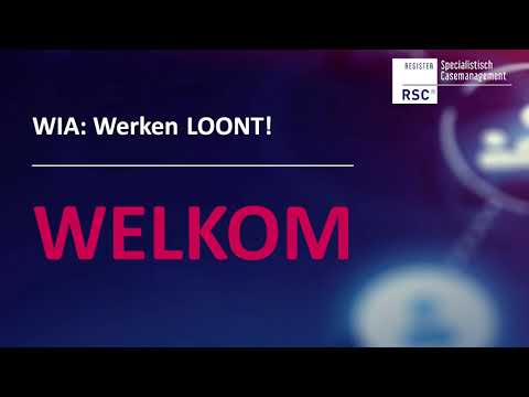 Webinar 9: WIA: Werken loont