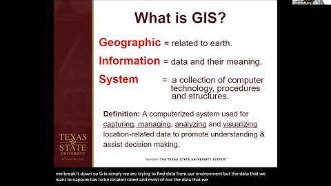 Intro to GIS