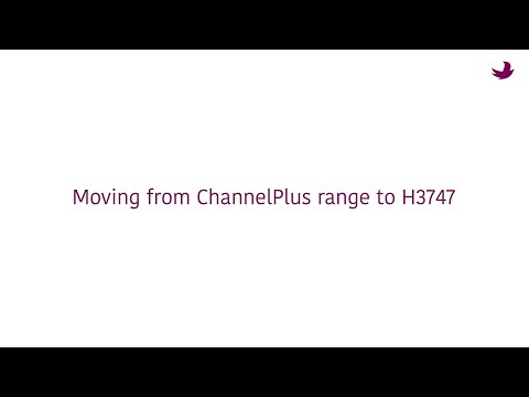 Moving from ChannelPlus to H3747 - video from Secure Meters