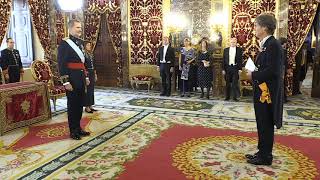 El nuevo embajador de Países Bajos en España entrega sus cartas credenciales a S.M. el Rey
