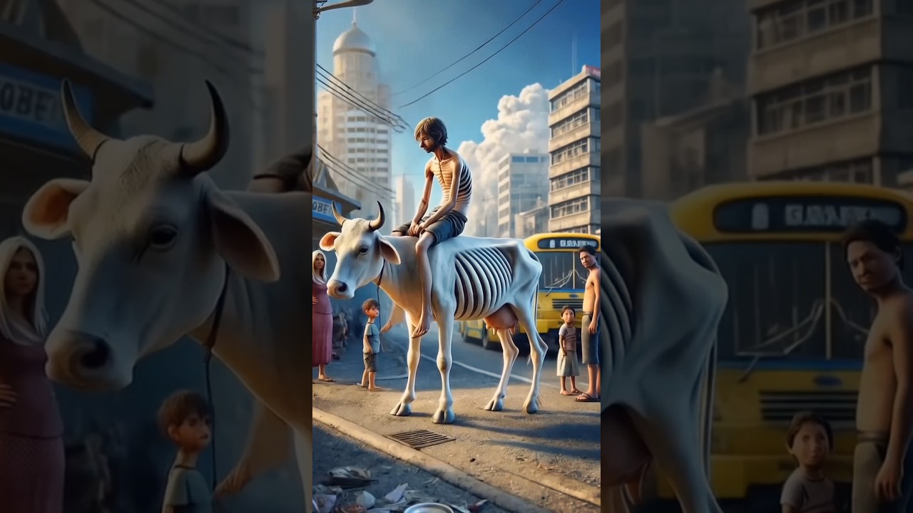 Beautiful Al Short Story of a Thin Horse and a Thin Man 