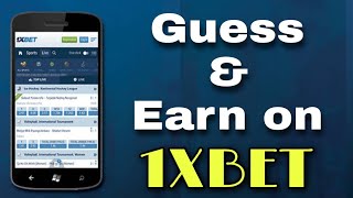 New earning app 2020 | 1xbet | Guess and earn screenshot 5