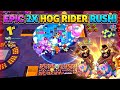EPIC 2X HOG RIDER RUSH! | Squad Busters Gameplay | Code Cruncher