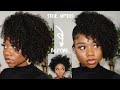 HAIRSTYLE FOR NATURAL HAIR - SIDE UPDO | CurlsCurls