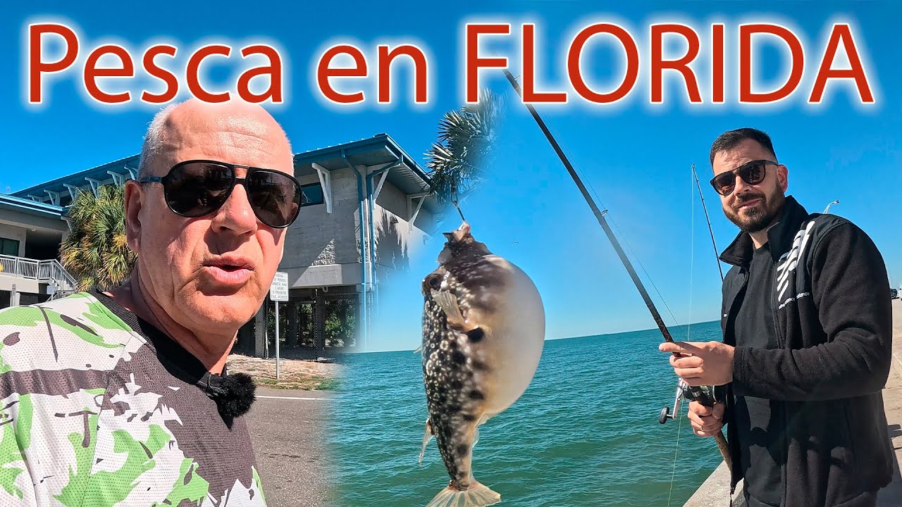 🎣 ¡PRIMERA PESCA en FLORIDA! 😱 No vas a creer lo que atrapamos en TAMPA 🌴