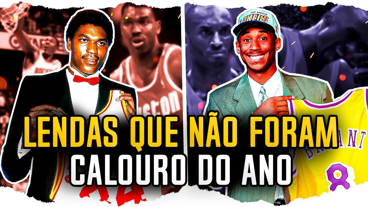 5 Lendas da NBA QUE NÃO FORAM ROTY (Calouro do Ano)