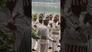 Karnataka Police Band performing at Sankey lake park