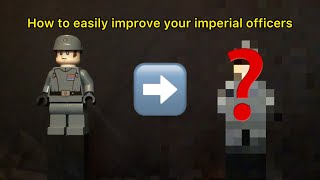 How to make Lego Imperial Officers much better! (Easy and cheap) #Shorts