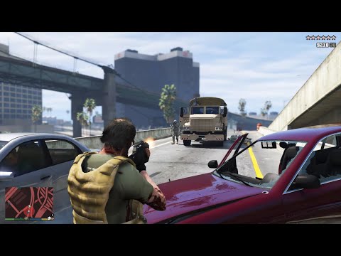 GTA 5 - Maze Bank Arena Massacre + Ten Star Escape