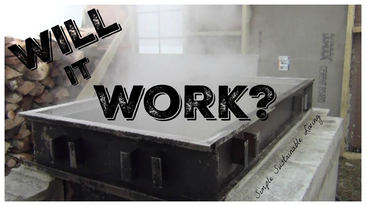 DIY Cinder Block Evaporator - How Well Does it Work? - YouTube
