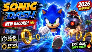 Sonic Dash 2026 Gameplay 🔥 New Update Full Run | No CommentarySonic screenshot 5