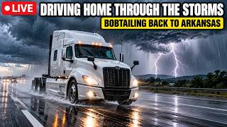 Driving Home Through Big Storms — Finally Getting Our Trailer Back