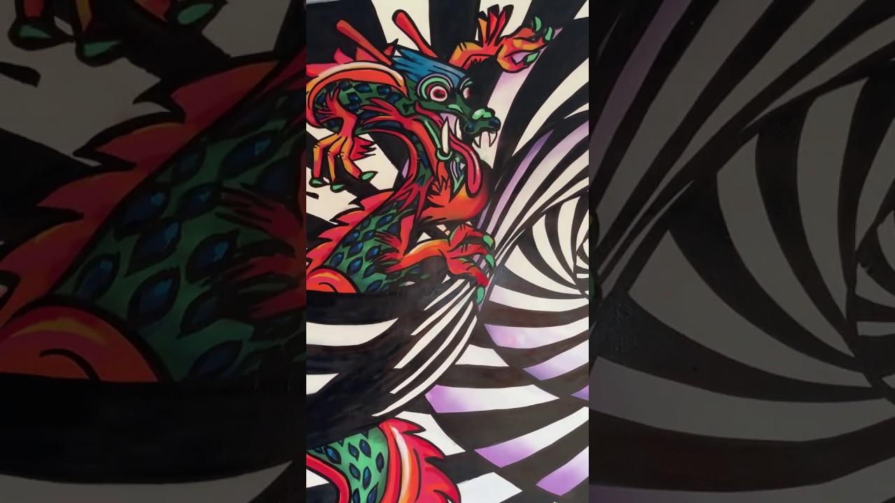 Geometric Dragon YouTube