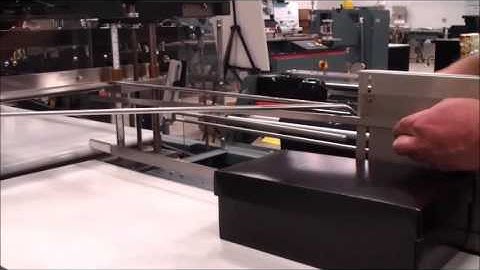 Shanklin® A-27A Automatic L-Sealer - Setting for Product Infeed