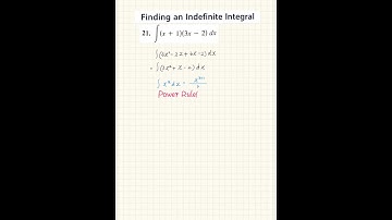 AP Calculus: Indefinite Integral of a Polynomial Product – Expand First, Then Integrate