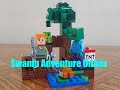 LEGO Minecraft The Swamp Adventure 21240 Unbox and Building