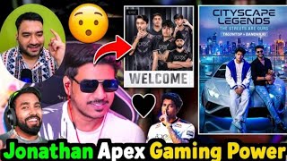 iFlicks React Jonathan Apex Gaming On Top🖤🔝 Jonathan Lineup Reveal😳#soul​ #bgmi​ #s8ul​ #scout​ 