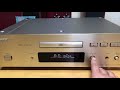 オーディオ試聴動画　DENON CDP DCD-1650AR CDプレーヤー デノン