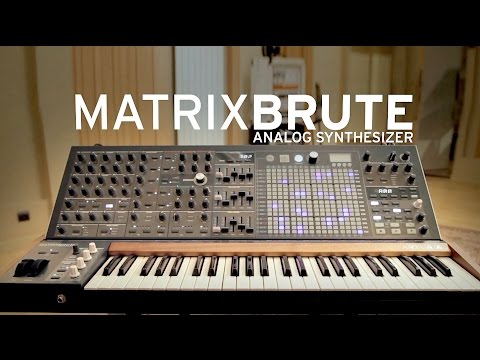 ARTURIA MATRIXBRUTE - le synthétiseur analogique matriciel (vidéo de La Boite Noire)