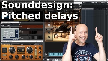 Sounddesign with pitched delays