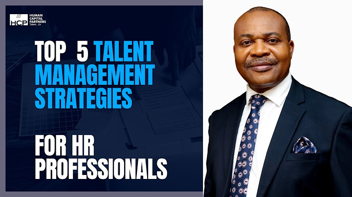 Concept of top 5 employees in talent management