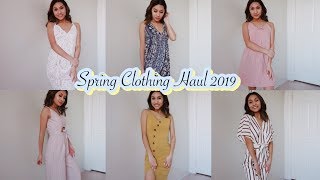 Spring Clothing Haul 2019! (TRY-ON) | Hannah Feliza