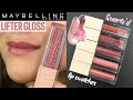 Maybelline QUARTZ'D Lifter Gloss Collection 💎 // Lip Swatches & Review