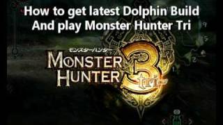 How to installing Dolphin and configure for Monster Hunter 3/Tri screenshot 3