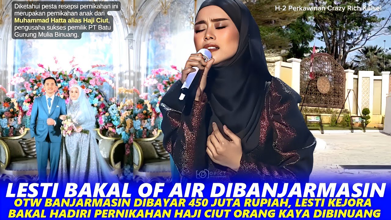 OTW BANJARMASIN DIBAYAR 450 JUTA RUPIAH LESTI BAKAL HADIRI PERNIKAHAN otw-banjarmasin-dibayar-450-juta-rupiah-lesti-bakal-hadiri-pernikahan