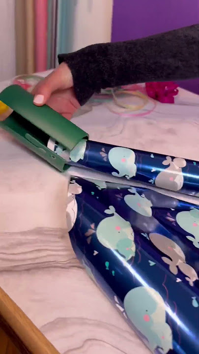 Little ELF - Make your life easier this holiday season by tossing those  scissors and using a Little ELF Gift Wrap Cutter! The best and only tool  for cutting wrapping paper 💚🎁 #