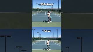 Can You Tell Where I’m Serving? #tennis #tennistv #sports #tennislive #tenniscoaching #tennisserve