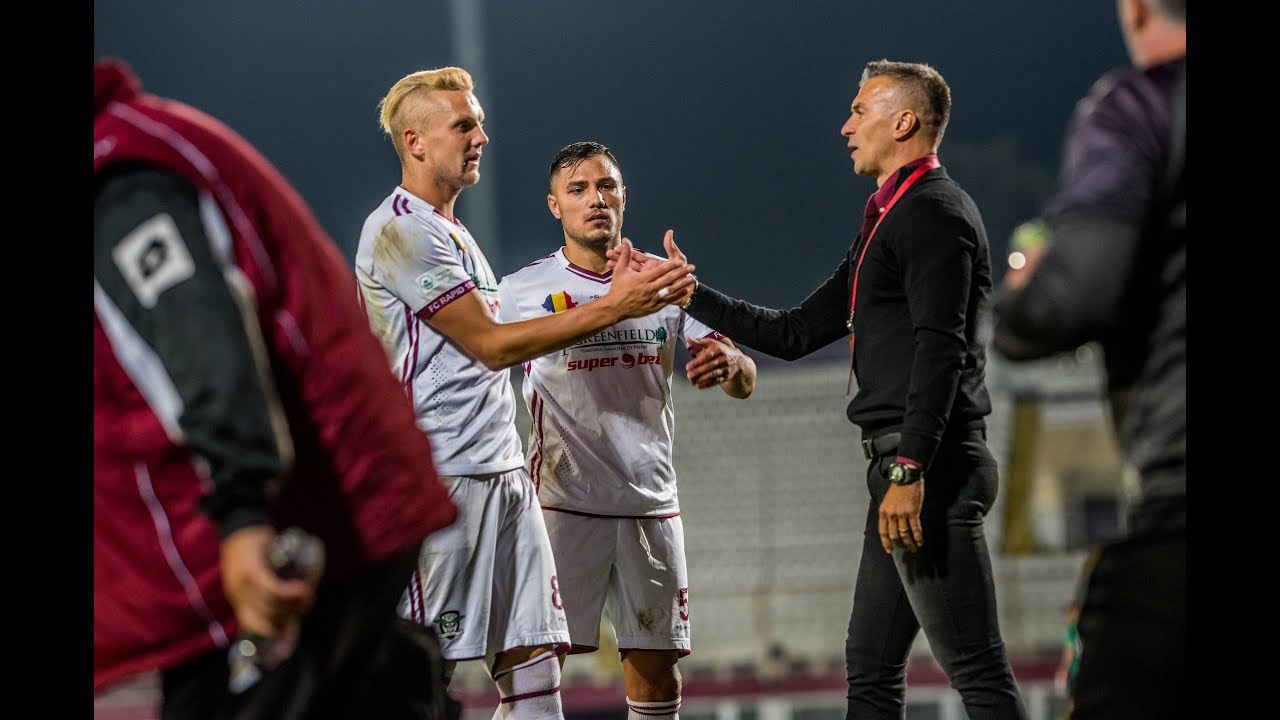 Daniel Pancu, primul meci pe banca Rapidului rapid response