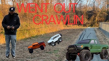 Had fun crawling with the new rc #axial #scx24 #scx10 #offroad 