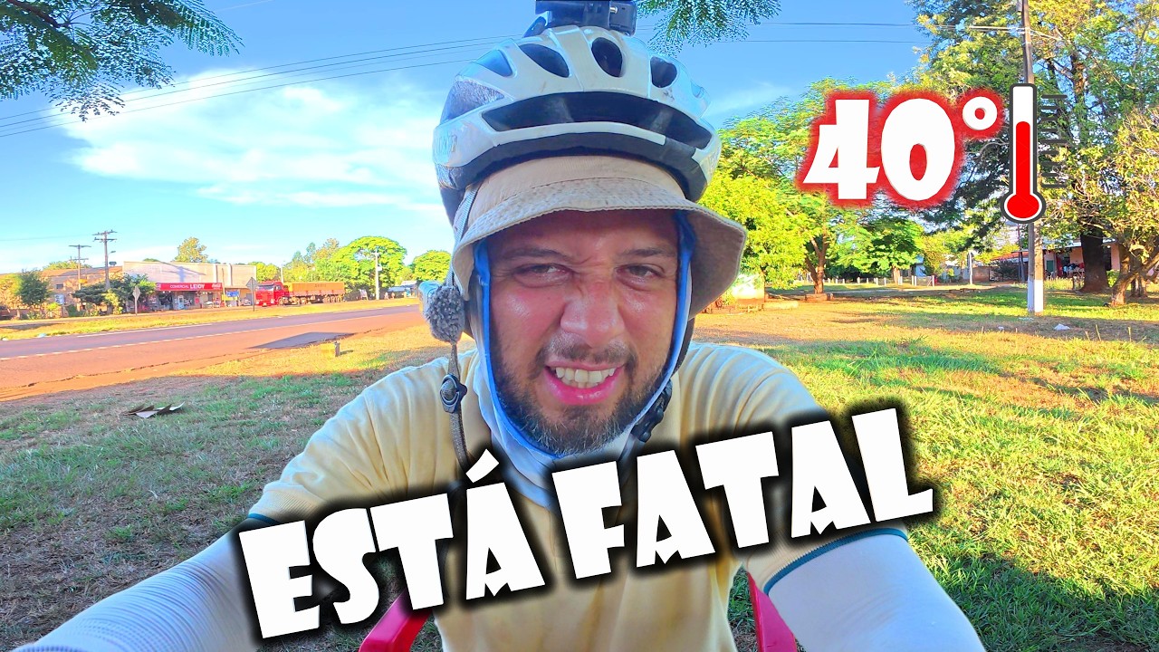 #475 Este CALOR está INSOPORTABLE... Paraguay en BICICLETA
