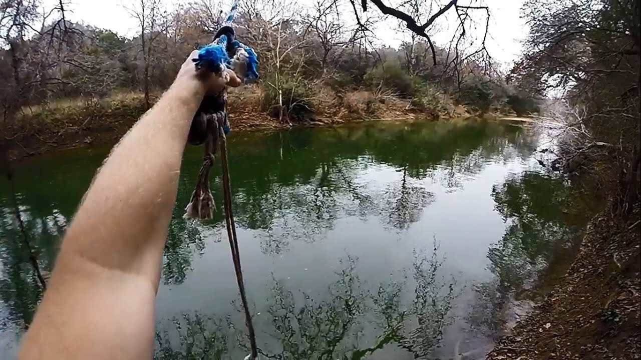 Rope Swing Adventure Barton Creek Greenbelt YouTube