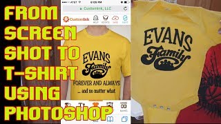 Design a T Shirt from a Custom Ink Mock 