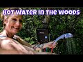 Best portable outdoor tankless hot water system for camping  camplux