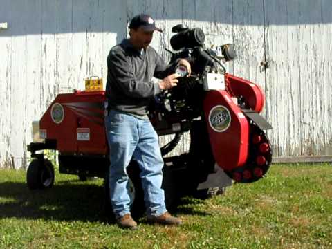 Grind Zero wireless stump grinder w/Auto-Feed Plus...