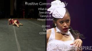 Friends In Real Life Camryn Bridges & Nicaya Wiley Dance Moms Solos Side by Side