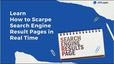 How to Scarpe Search Engine Result Pages in Real Time - Zenserp Short Tutorial | SERP API