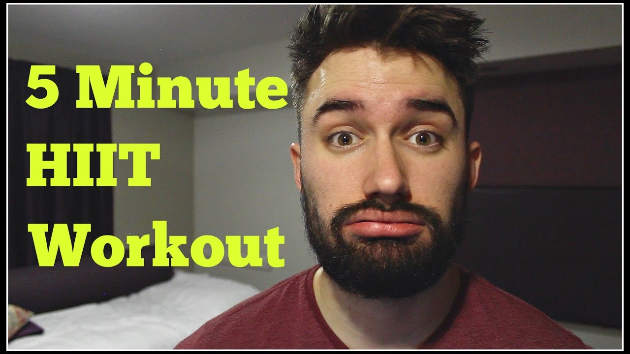 5 Minute Fat Shredding HIIT Home Workout YouTube