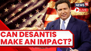 Ron DeSantis Takes A Jabs At Donald Trump During New Hampshire Rally | Desantis Vs Trump News LIVE