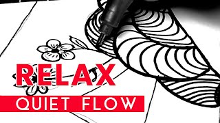 🔴 Quiet Flow: Visual ASMR | Creating Order | Mechanical Calm 🖋️📄🖤
