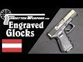 Engraved Glock 19 Pistols - Yes, That's a Thing