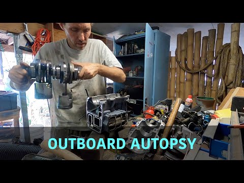 Grumpy old man diagnoses two stroke outboard run without oil in fuel