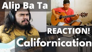 Professional Musician's FIRST TIMER REACTION to Alip Ba Ta - Californication