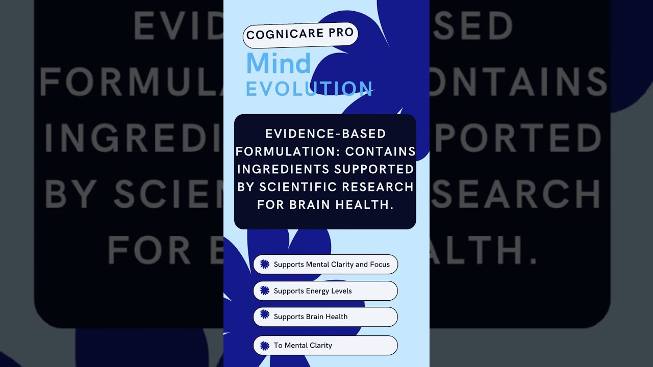 CogniCare Pro Mind Evolution