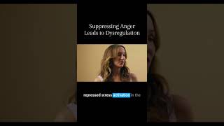 Suppressing Anger Leads to Dysregulation